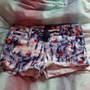 4th of July summer girls shorts